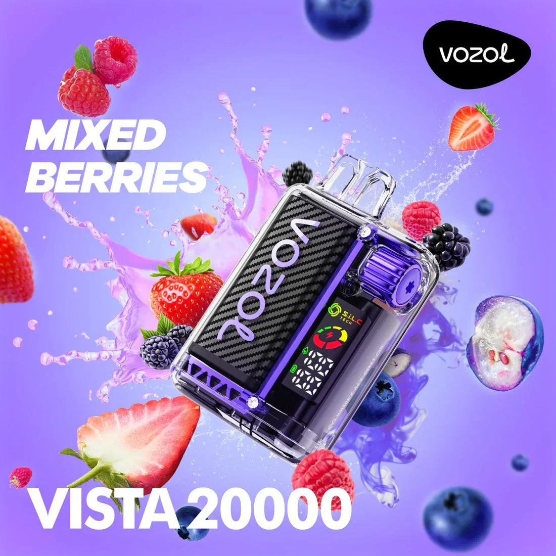 Vozol Vista 20000 Puffs Disposable Vape Dubai – Rechargeable & Flavorful