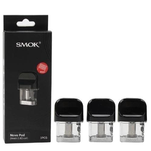 SMOK NOVO & NOVO 2 Replacement Pods 3pcs | Vape Dubai UAE 2025