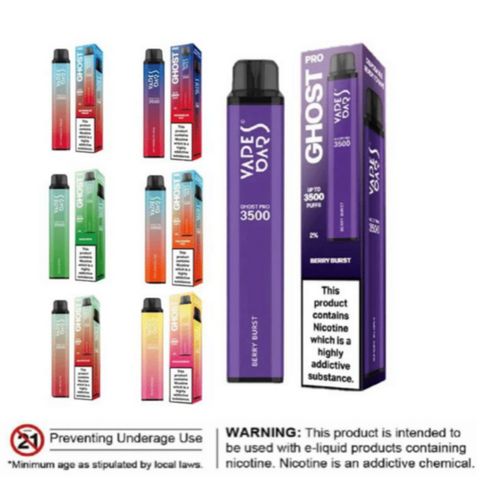 Vape Bar Ghost Pro 3500 Puffs Disposable Vape in Dubai UAE