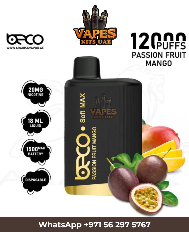 BECO SOFT MAX 12000 Puffs 20mg – Disposable Vape Dubai