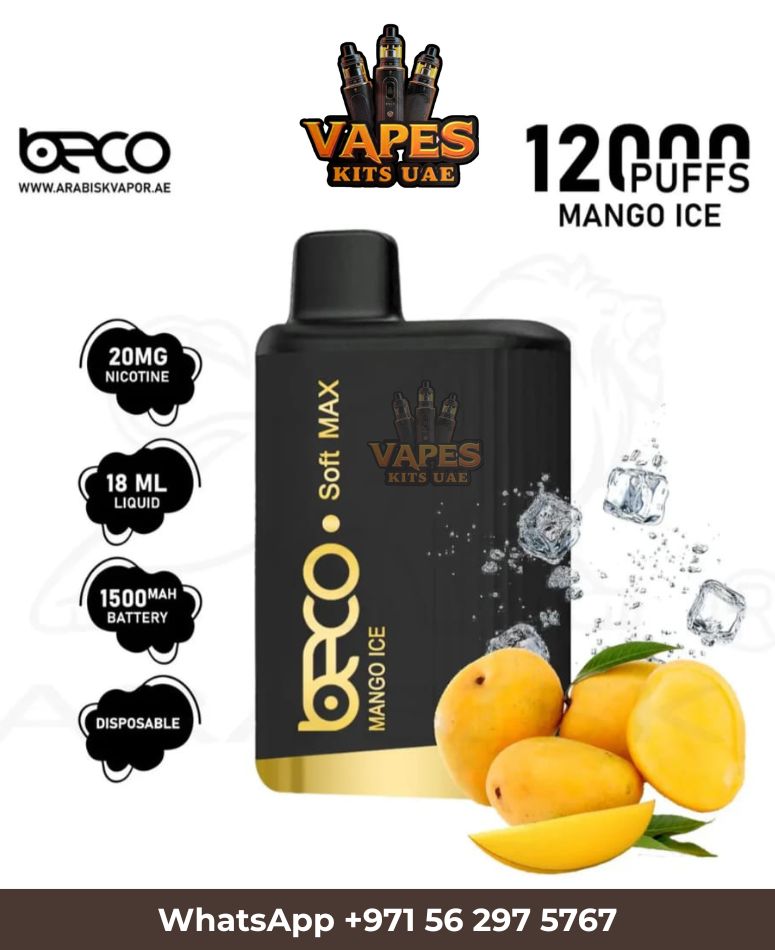 BECO SOFT MAX 12000 Puffs 20mg – Disposable Vape Dubai