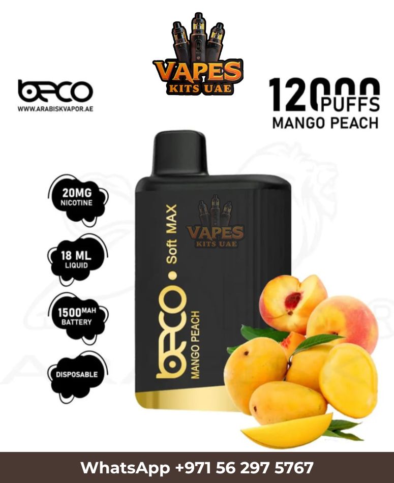 BECO SOFT MAX 12000 Puffs 20mg – Disposable Vape Dubai
