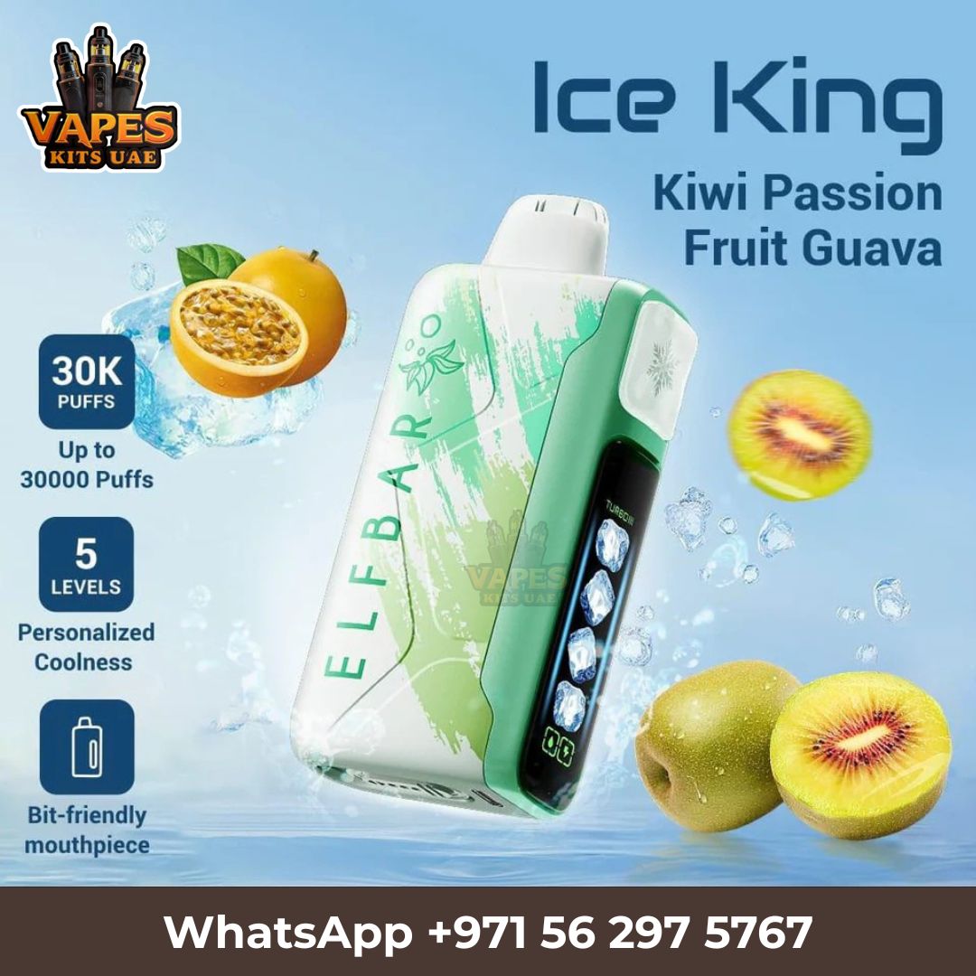 ELF BAR Ice King 30000 Puffs Disposable Vape – Buy in UAE