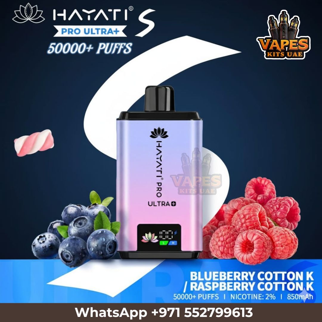 Hayati Pro Ultra+ S 50000 Puffs Disposable Vape Kit - Dual Flavours