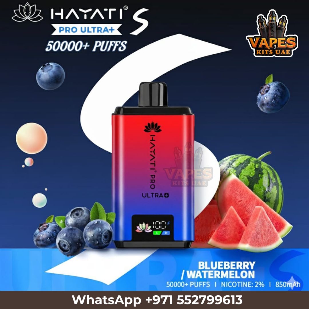 Hayati Pro Ultra+ S 50000 Puffs Disposable Vape Kit - Dual Flavours