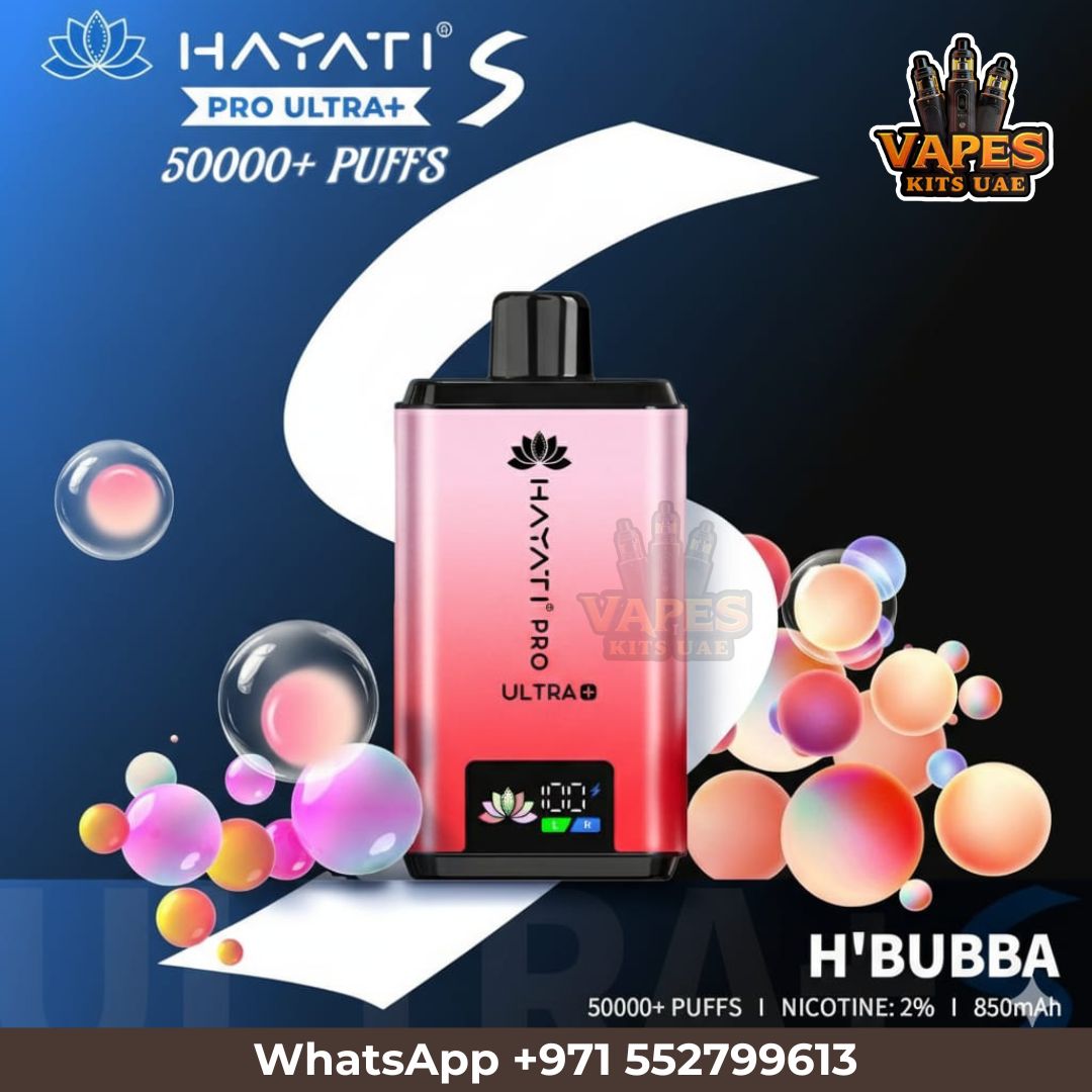 Hayati Pro Ultra+ S 50000 Puffs Disposable Vape Kit - Dual Flavours