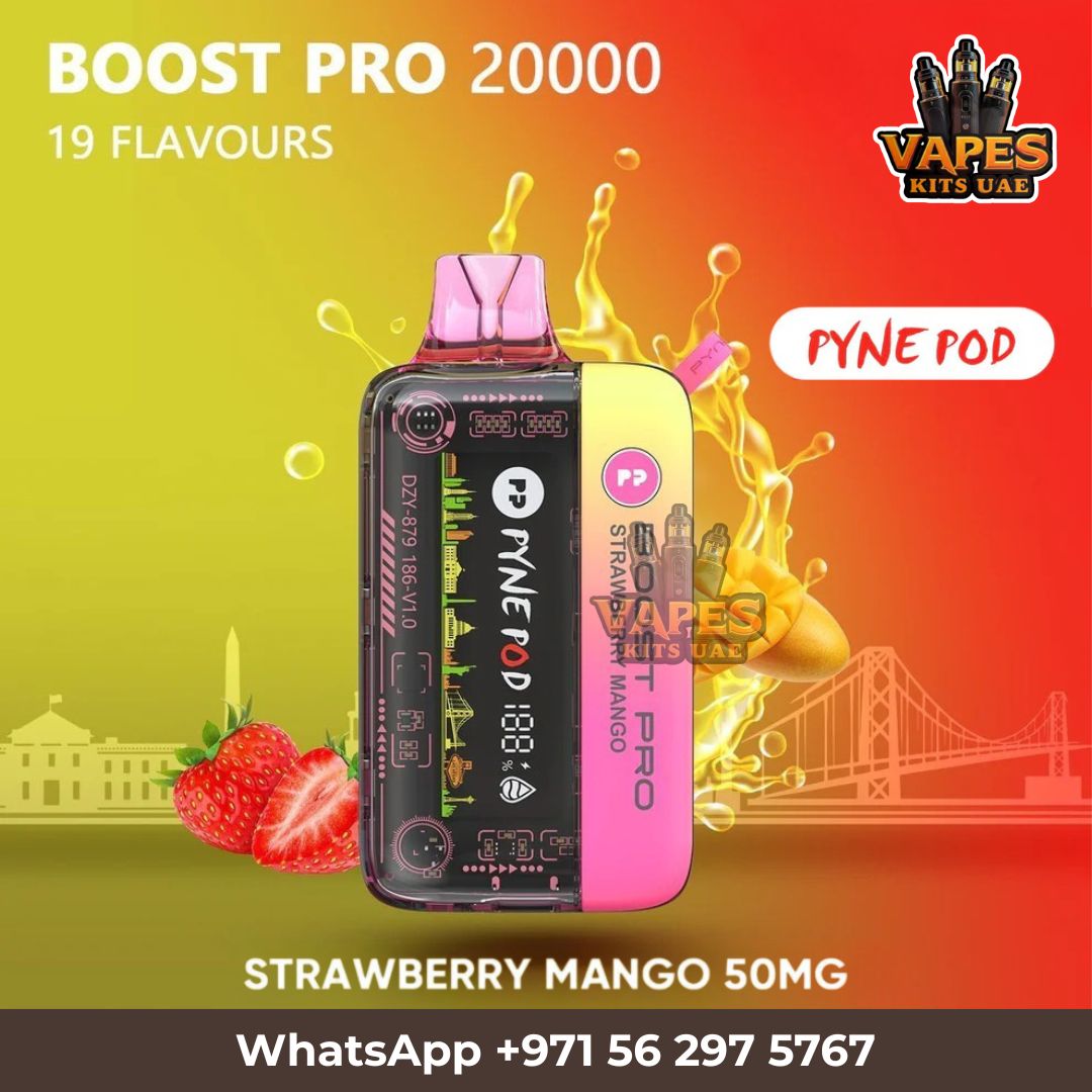 PYNE POD Boost Pro 20000 Puffs Disposable Vape | Dubai & UAE