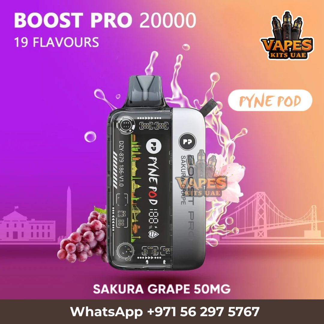 PYNE POD Boost Pro 20000 Puffs Disposable Vape | Dubai & UAE