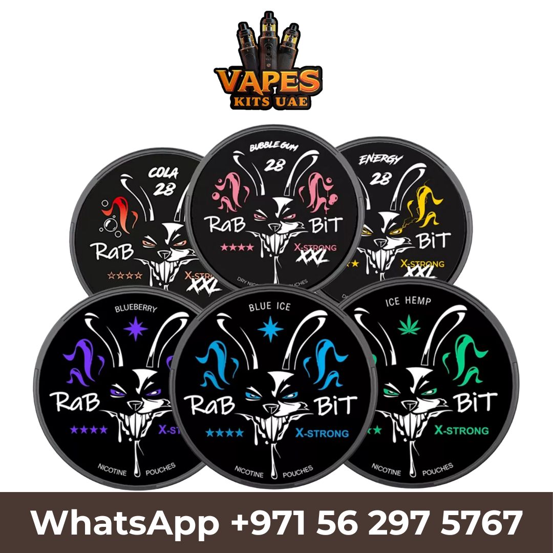 Rabbit Nicotine Pouches - Tobacco-Free Nicotine UAE
