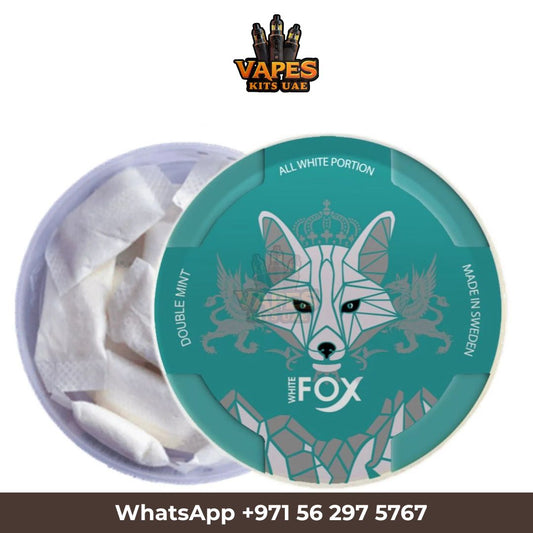 White Fox Nicotine Pouches UAE - Extra Strong, Tobacco-Free