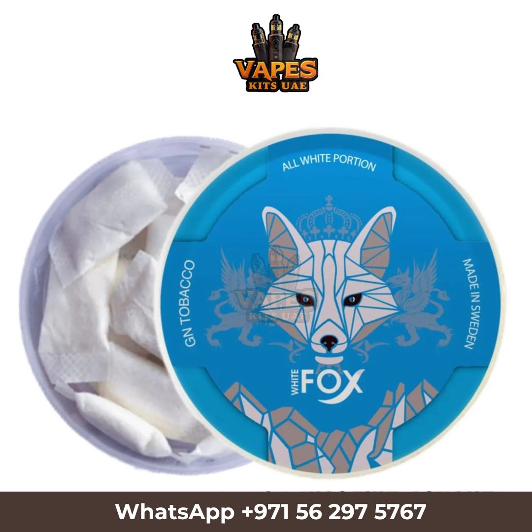White Fox Nicotine Pouches UAE - Extra Strong, Tobacco-Free