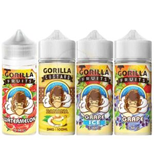GORILLA E-Liquid 100ml 3mg Vape Juice