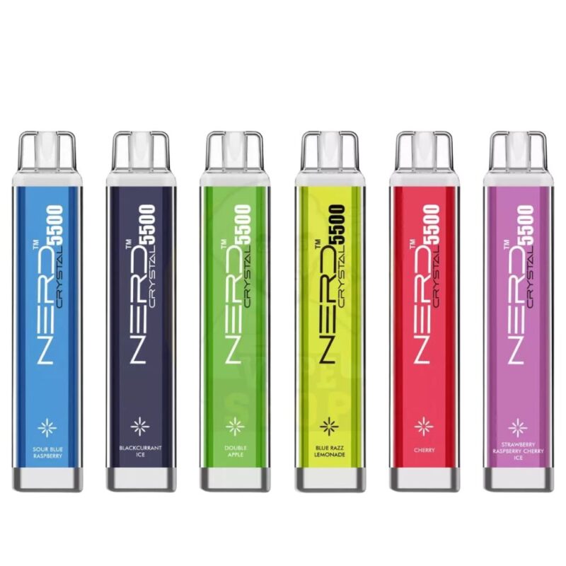 Nerd Crystal 5500 Puffs
